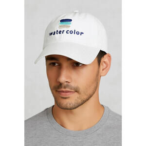 WATERCOLOR White Dad Hat by LEGACY Cap Embroidered Coastal